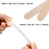 50 Pcs Disposable Wooden Waxing SpatulasWax Applicator Sticks for Body Facial Hair Removal15 * 1cm view 4