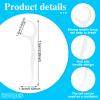 200 Pcs Dental Floss, Disposable Floss Sticks Dental, 2 in 1 Toothpicks Sticks Portable Floss Picks for Interdental Cleaning (White) view 2