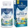 Nordic Naturals Arctic Cod Liver Oil, Lemon - 90 Soft Gels - 750 mg Total Omega-3s with EPA & DHA - Heart & Brain Health, Healthy Immunity, Overall Wellness - Non-GMO - 30 Servings view 1