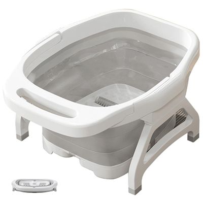 YVYKFZD Collapsible Foot Spa Bath, Foot Bath Basin Massager, Portable Foot Soak Tub, Acupressure Massage to Relieve Muscle Pain, Relief Stress (Color : C)
