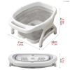 YVYKFZD Collapsible Foot Spa Bath, Foot Bath Basin Massager, Portable Foot Soak Tub, Acupressure Massage to Relieve Muscle Pain, Relief Stress (Color : C) view 2