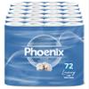 72 Phoenix Soft Luxury Toilet Rolls Bulk Buy - Quilted White 3 Ply Toilet Paper - Pack of 72 Toilet Tissue (12 x 6 Packs) (Supreme Unscented) view 1