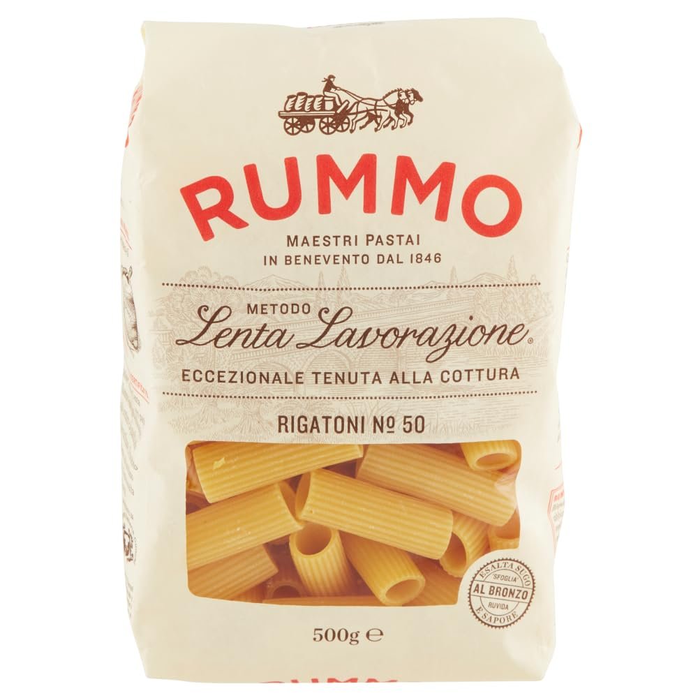 5 x Rigatoni Rumme Pasta (5 Packs of 500 g) 2.5 kg