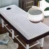 DAZULI 6cm Thick Spa Bed Padding Memory Foam Massage Table Topper With Facial Breathing Hole And Elastic Bands Lash Bed Cushion Massage Bed Mattress Pad Without Bed(Size:70x185cm,Color:B) view 4