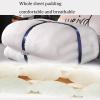 DAZULI Square/round/trapezoidal Head Non-slip Beauty Salon Bed Mattress Lash Bed Cushion Topper Massage Table Cushion With Breath Holes And Elastic Bands(Size:70x180cm,Color:F) view 4