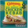 Colman's Big Night in Chicken Kebab 30g - Box of 16 view 1