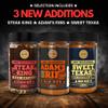 Meat Lovers BBQ Rub Gift Set - Holy Cow, Angels Wings, Smoky Pig, Sweet Texas, Steak King & Adam's Ribs BBQ Rubs | Pack of 6 | 100% Natural | Spice Gift For Foodie | Gift Set view 4