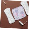 ABOOFAN 4pcs Nursing Pad Bag Portable Sanitary Pad Storage Light Comfortable for Girls Women view 4