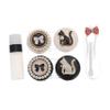 ABOOFAN Contact Lens Storage Boxes and Case Double Compartment Cute Cat Design Portable Leakproof Eye Lens Holders for Daily Travel Use view 1
