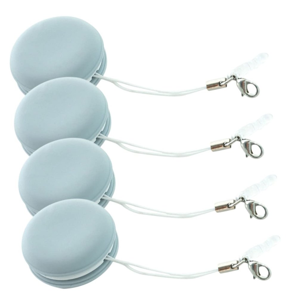 ABOOFAN 4pcs Macaron Phone Screen Cleaner Wipes Blue Microfiber Cleaning Cloths for Glasses Lens and Smartphone Screens Suitable for Daily Use