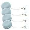 ABOOFAN 4pcs Macaron Phone Screen Cleaner Wipes Blue Microfiber Cleaning Cloths for Glasses Lens and Smartphone Screens Suitable for Daily Use view 1