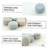 ABOOFAN 4pcs Macaron Phone Screen Cleaner Wipes Blue Microfiber Cleaning Cloths for Glasses Lens and Smartphone Screens Suitable for Daily Use view 2