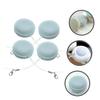 ABOOFAN 4pcs Macaron Phone Screen Cleaner Wipes Blue Microfiber Cleaning Cloths for Glasses Lens and Smartphone Screens Suitable for Daily Use view 3