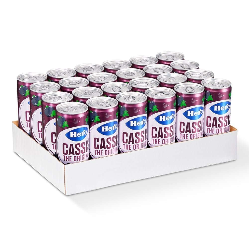 Hero Cassis - sleekcan - 24x25 cl - NL