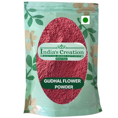 Gudhal Phool Powder-Hibiscus Flower Powder-Raw Herbs-Gudhal Flower Powder-Jadi Booti-Single Herbs (100 Gram)
