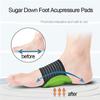 Diazen Sugar Down Foot Acupressure-Pads,Diazen Blood Sugar Down Foot Acupressure Pads,Control Blood Sugar Level, for Foot Pain Improves for Relieve Fatigue Sore (3 Pairs) view 4