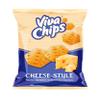 VIVA Potato Chips Masala Crisp and Healthy Snack Cheese, Pizza, Salt, Paprika, Chicken, Sour Cream Flavour | Low Fat Plantain Crisps | Deliciously Light and Crispy Chips (Cheese Style - 2 Pack) view 3