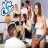 VIVA Potato Chips Masala Crisp and Healthy Snack Cheese, Pizza, Salt, Paprika, Chicken, Sour Cream Flavour | Low Fat Plantain Crisps | Deliciously Light and Crispy Chips (Salt - 3 pack) view 3