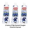 Chestnut Spread 3 Pack Multipack - 3x78g - Bundle Containing 3 Tubes of Clement Faugier Creme de Marron Chestnut Spread view 2