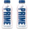 Blissify Prime Hydration Sports Drink (Pack of 2) - LIMITED FLAVOUR - by Logan Paul & KSI - Los Angeles (LA) Dodgers - 2 x 500ml Bottle, Clear view 1