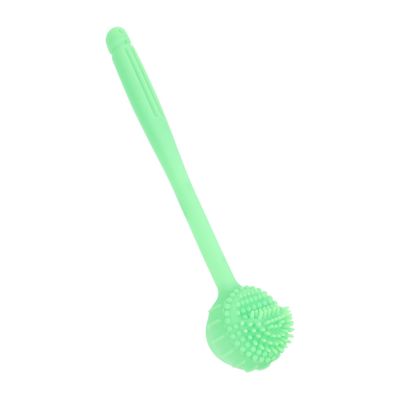 ABOOFAN Silicone Body Massager Hammer Acupoint Massaging Tool for Back Pain Relief Handheld Soft Silicone Patting Stick Green Massage Tool for Body Care and Relaxation