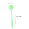 ABOOFAN Silicone Body Massager Hammer Acupoint Massaging Tool for Back Pain Relief Handheld Soft Silicone Patting Stick Green Massage Tool for Body Care and Relaxation view 2