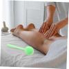 ABOOFAN Silicone Body Massager Hammer Acupoint Massaging Tool for Back Pain Relief Handheld Soft Silicone Patting Stick Green Massage Tool for Body Care and Relaxation view 4