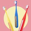 Loose Cute Cartoon Toothbrush, Soft Bristle Design Manual Toothbrush for 3-12 Years Old Childrens, Pack of 3 Toothbrushes Clean view 2