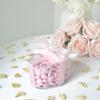 Chocolate Mini Dragees - MINI Heart Shaped Sugar Coated Confectionery - Rose Pink - For Wedding Favours and Baby Showers - Pack of 100 Hearts (100 Grams) view 3
