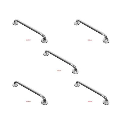 5 Set of Towel Grab Bar Bath Holder Anti-skidding Wear-Resistant Stable Usable Wall Bar Handle Good Grip Easy Installment Home 30 cm