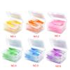 2 Set of 40 Pieces Interdental Brush Push-Pull Teeth Brushes I Shaped Indoor Outdoor Oral Hygiene Tool Household Travel Orange 0.6mm view 4