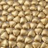 Chocolate Mini Dragees - MINI Heart Shaped Sugar Coated Confectionery - Antique Gold - For Wedding Favours and Baby Showers - Pack of 500 Hearts (500 Grams) view 1