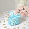 Chocolate Mini Dragees - MINI Heart Shaped Sugar Coated Confectionery - Sky Blue - For Wedding Favours and Baby Showers - Pack of 150 Hearts (150 Grams) view 3