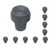 10 set Anti-Slip Foot Pads Removable 5-Prong Hiking Crutches Assesories for Winter
