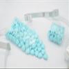 Chocolate Mini Dragees - MINI Heart Shaped Sugar Coated Confectionery - Sky Blue - For Wedding Favours and Baby Showers - Pack of 200 Hearts (200 Grams) view 4