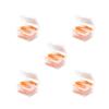 5 Set of 40 Pieces Interdental Brush Push-Pull Teeth Brushes I Shaped Indoor Outdoor Oral Hygiene Tool Household Travel Orange 0.6mm view 1