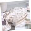 Beaupretty 3pcs Soap Box and Soap Dish Set Cover for Bathroom Storage Crystal Finish in Red Blue and Coffee Colors Family Use view 3