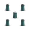 5 Set of Shaver Rechargeable Waterproof Cordless Portable Bathroom Trimmer Handheld Detachable Beard Clipper Shaving Dark Green view 1