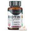Best Immune, Biotin Skin Nails and Hair Formula for Overall Wellness Product 100 Vegan Capsules Highest Bioavailability view 1