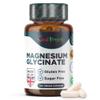 Best Immune, Magnesium Glycinate 500mg - High Strength Magnesium for Absorption and Bioavailability Balanced Formula for Energy Wellness 100 Vegan Capsules view 1