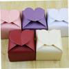 ABOOFAN 50pcs Heart Candy Boxes Wedding Favor Boxes Paper Candy Containers Stylish and Easy to Assemble view 4