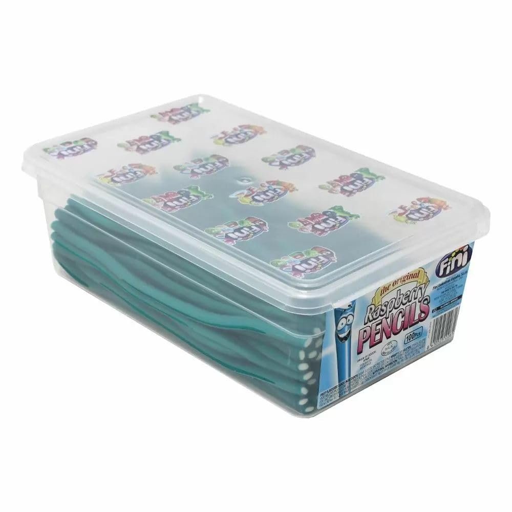 Blue Raspberry Pencils - 60 Candy Sticks Sweets