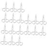 Beaupretty 3sets Stainless Steel Eyebrow Tweezers Eyebrow Clamp Beauty Clip for Makeup Use Sharp Tweezers for Women view 1