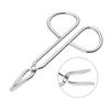 Beaupretty 3sets Stainless Steel Eyebrow Tweezers Eyebrow Clamp Beauty Clip for Makeup Use Sharp Tweezers for Women view 4