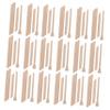 Beaupretty 150pcs Wooden Waxing Sticks for Facial Hair Removal Hair Wax Stick Applicator and Spatula for Home Salon Use view 1