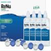 ReNu MultiPlus Multi-Purpose Contact Lens Solution, 4 x 240 ml for Soft Contact Lenses, Moisturise, Remove Protein, Clean, Disinfect, Lubricate, Rinse and Store Your Lenses, Lens Case Included view 1