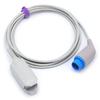 skmeditec SpO2 Sensor with Chip Compatible with Biolight M7000 Direct Connect Cable with Digital SpO2 Technology, 9.8FT Large Clip Probe with 12 Pins Round Connector view 4