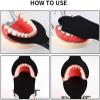 5 Pcs Dental Two-Sided Reflector Photographic Oral Mirror, 6 Pcs Dental Photography Contraster Black Background Board Intraoral Photographic,YUYANAIAI view 2
