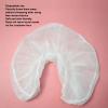50pcs Salon U Shaped Headrest Covers Disposable Elastic Face Rest Pillowcases Beauty Salon Headrest Covers U Shaped Headrest Covers Adjustable Elastic Pillowcases view 3