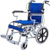 16 inch Wheelchair Lightweight Folding Portable Transit Travel Chair with Brakes Solid Tire WeightNB Ultra-Lightweight Wheelchair view 1